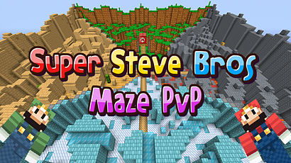 Descarca Super Steve Bros Maze PvP pentru Minecraft 1.9